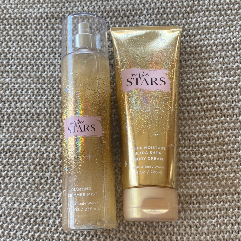 ⭐️ In The Stars Shimmer Mist / Spray and Moisturizer Lotion | Bath & Body Works